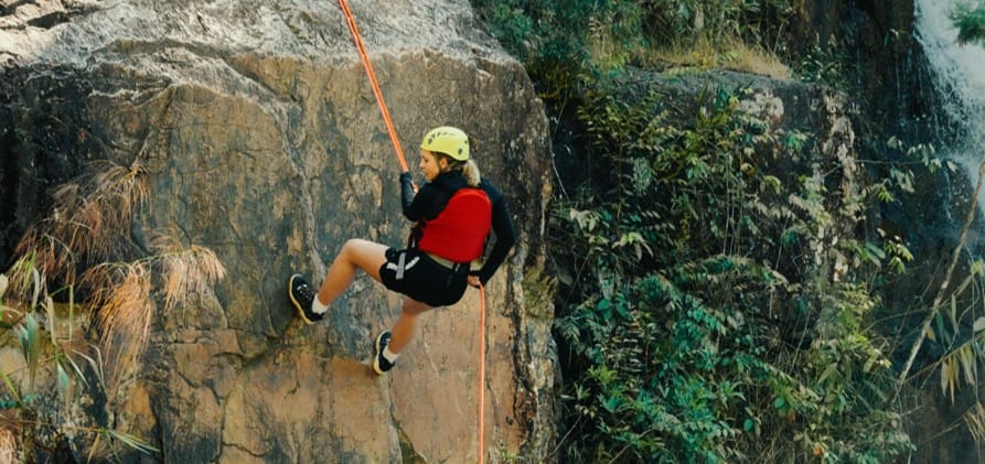 Rotsklimmen in Andalusië